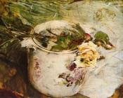 乔瓦尼波尔蒂尼 - The Rose in Vase of Sassonia